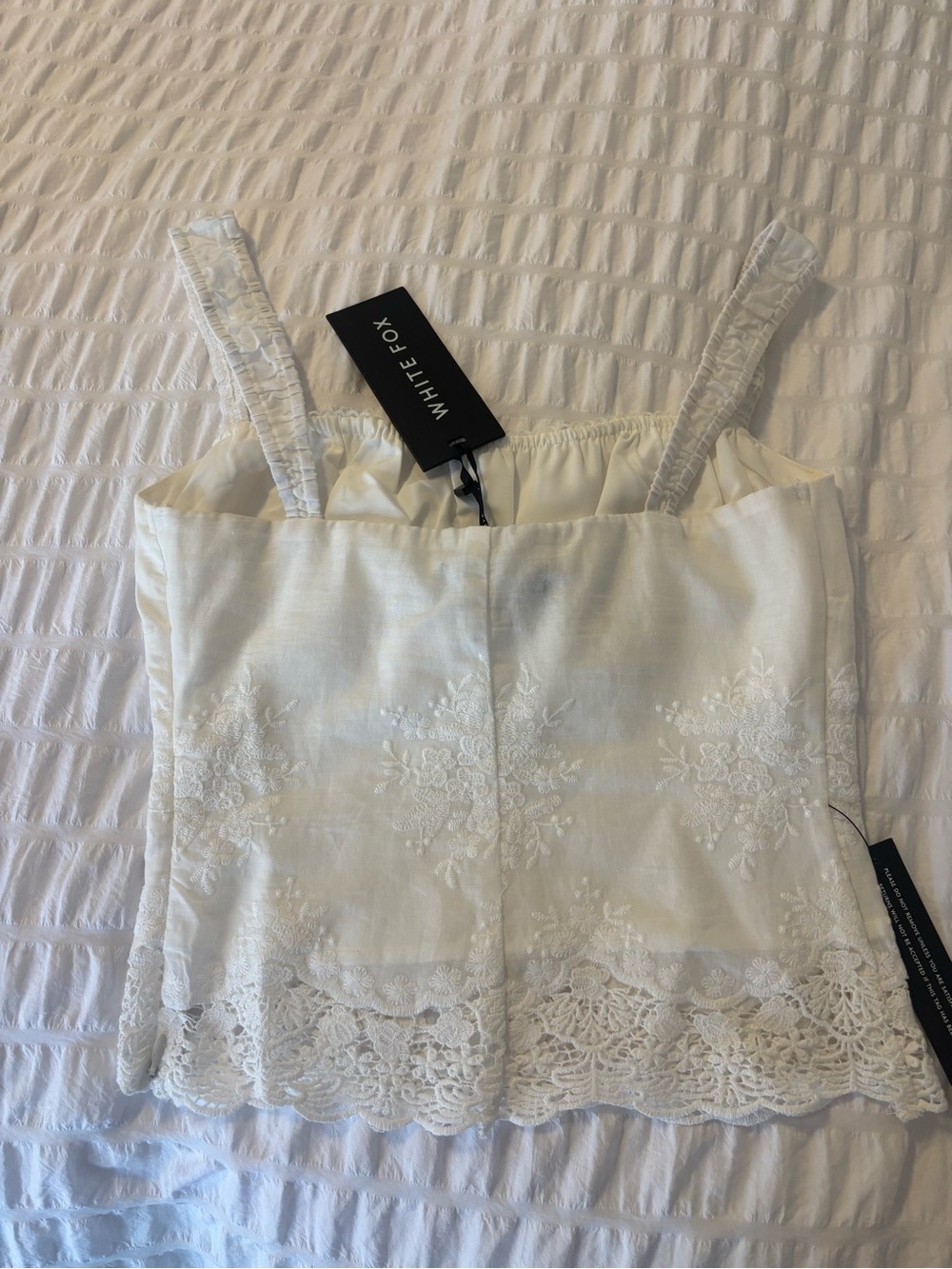 White Fox Boutique Instant Crush Top in White - Picture 10 of 10
